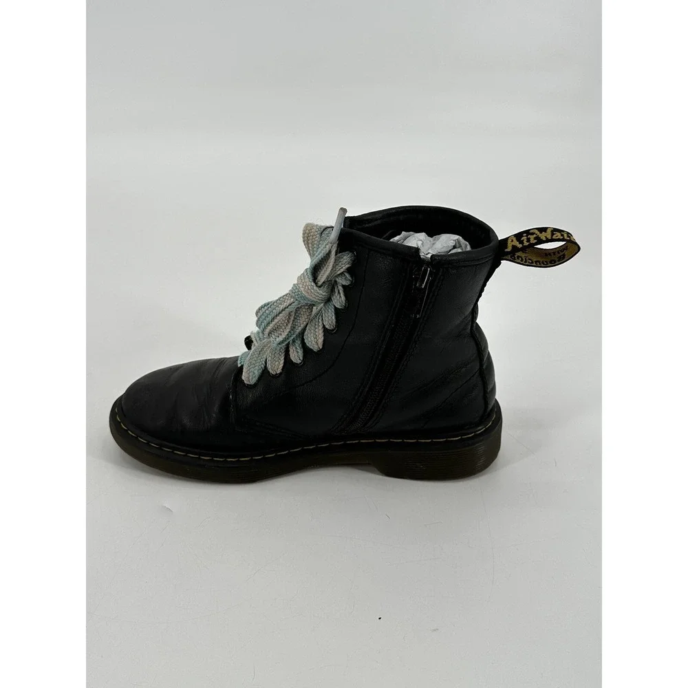 Lot of 2 Dr Martens 1460J Black Leather & Metallic Mid  display picture 3